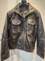BRANDS LOCK Toronto Leather JACKET, XXL