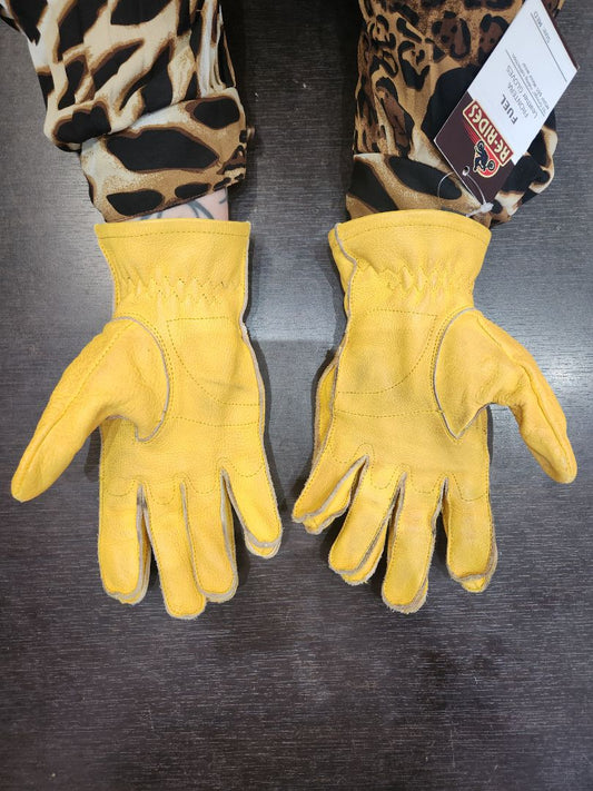 FUEL FRONTERA Leather GLOVES, MED
