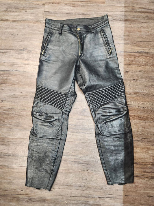 VANSON TRAVELER Leather PANTS, 32