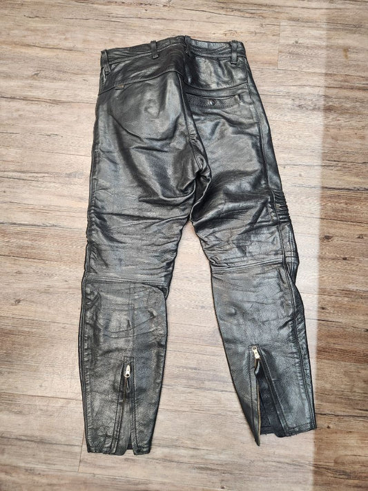 VANSON TRAVELER Leather PANTS, 32