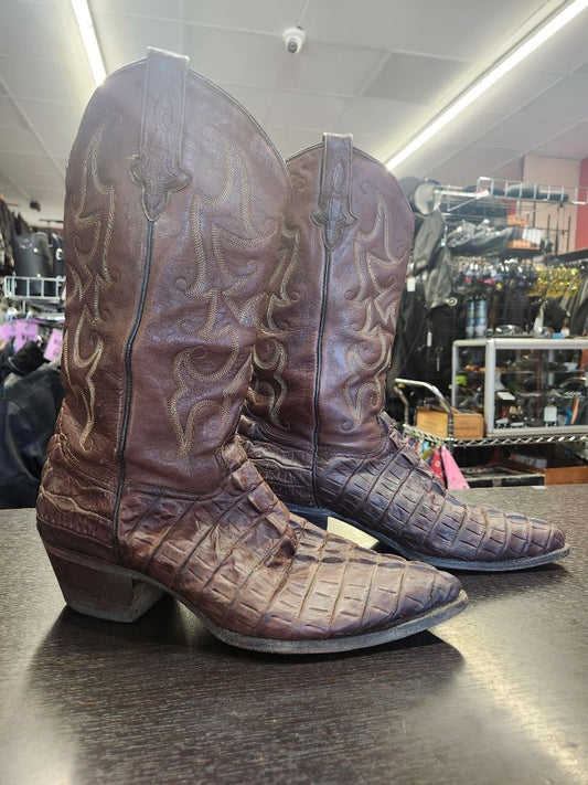 ROGERS Western Leather FOOTWEAR, 46.5 EE