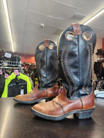 UNBRANDED Western Leather FOOTWEAR, 40
