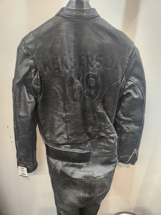 UNBRANDED One Piece Leather RACE SUIT, SM
