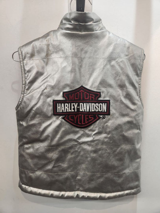 HARLEY DAVIDSON Reversible Mixed Material VEST, SM