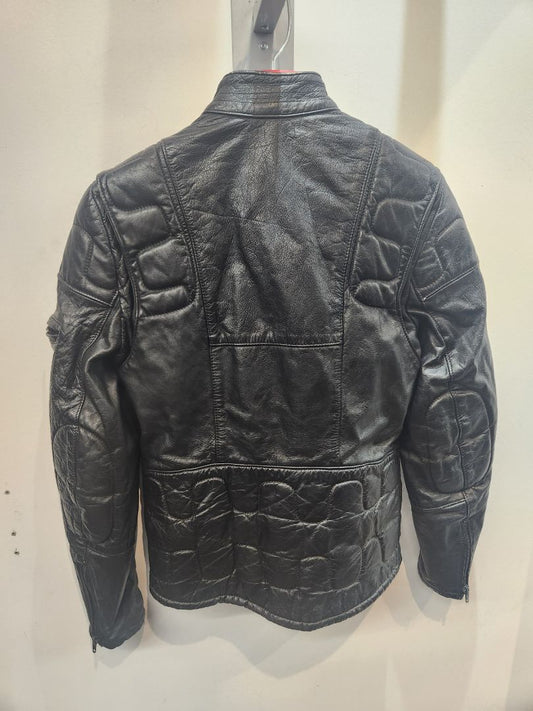 UNBRANDED Euro Biker Leather JACKET, XS
