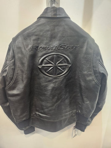 ROYAL STAR Riding Bomber Leather JACKET, XL