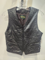 DANIER Quilted Leather VEST, XXS