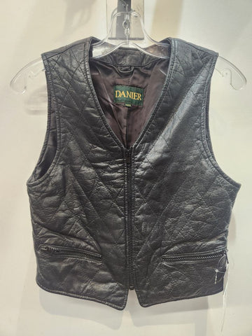 DANIER Quilted Leather VEST, XXS
