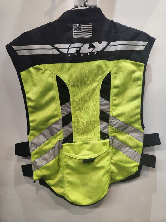 FLY Hi Vis Mesh Textile VEST, O/S