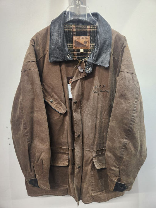CANADA SPORTSWEAR Work Coat Waxed Cotton JACKET, XL