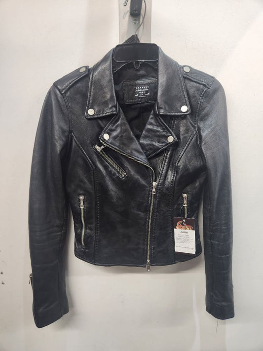 ZARA Fashion Biker Leather JACKET, SM
