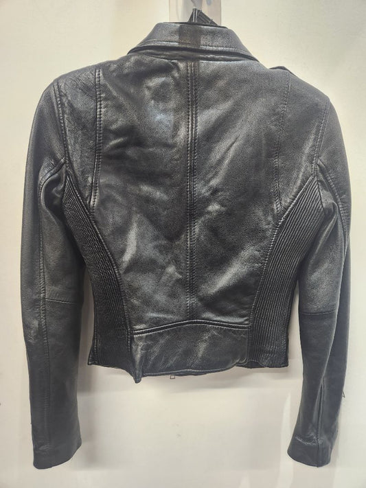 ZARA Fashion Biker Leather JACKET, SM