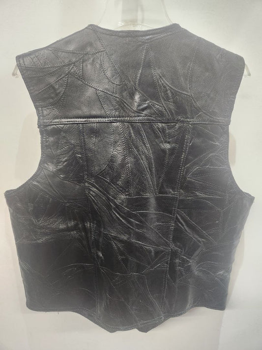 NAVARRE Gambler Leather VEST, LRG