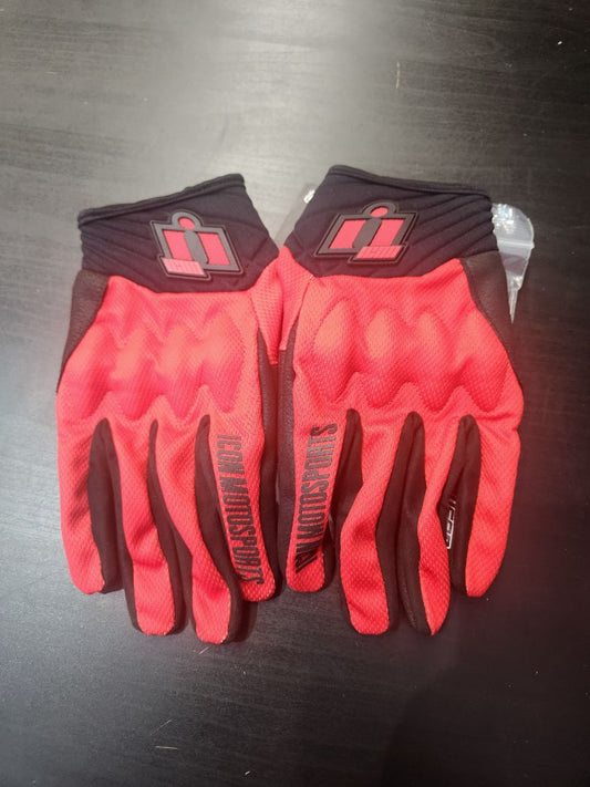 ICON Anthem 2 Textile GLOVES, LRG