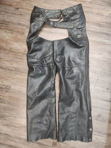 BIKER'S CLUB Riding Leather CHAPS, 24