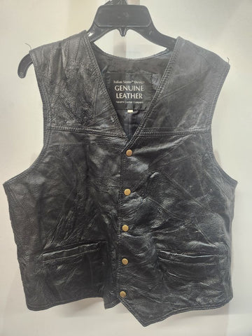 NAVARRE Gambler Leather VEST, XXL