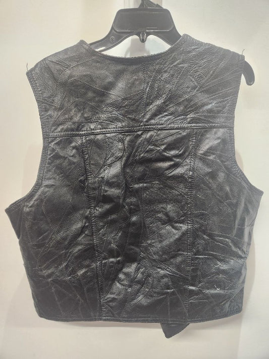NAVARRE Gambler Leather VEST, XXL