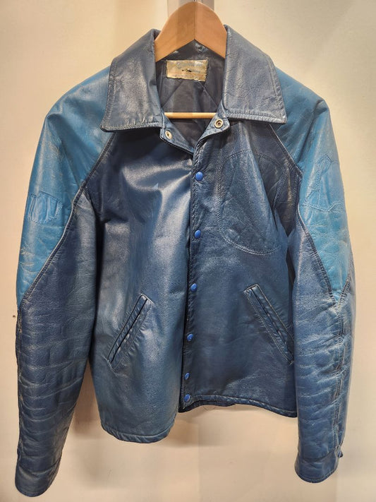 BONWITT Varsity Leather JACKET, XL