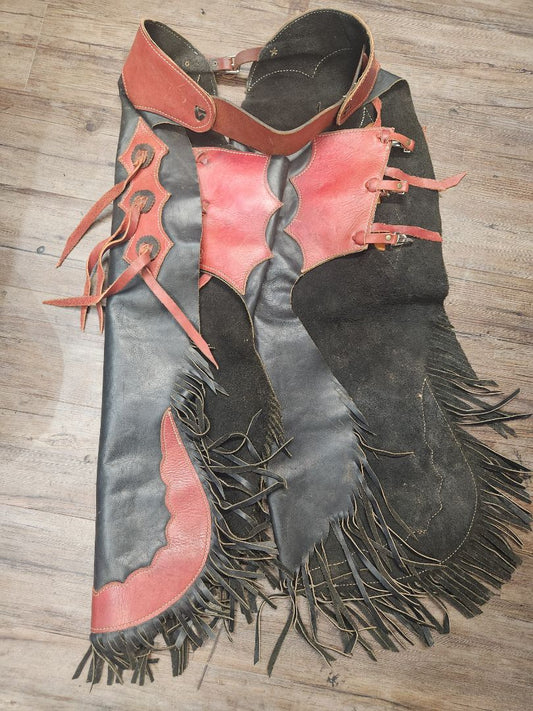 CUSTOM Western Leather CHAPS, 24