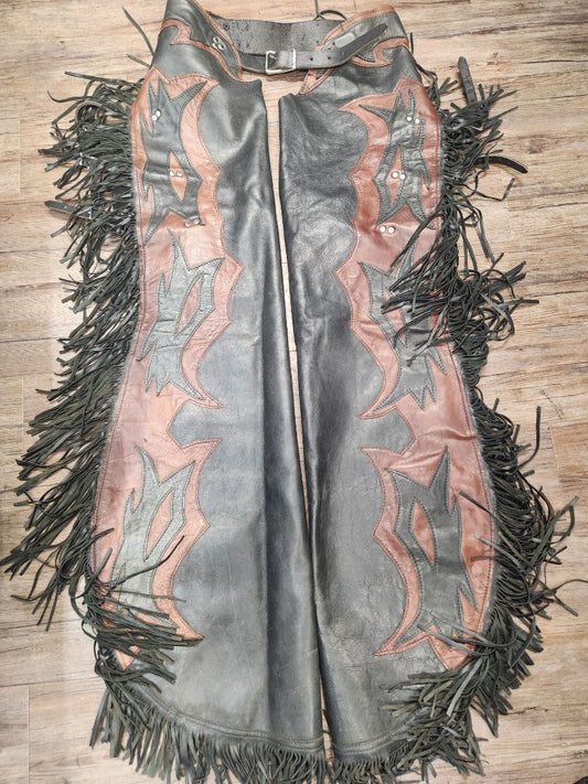 CUSTOM Western Leather CHAPS, 24