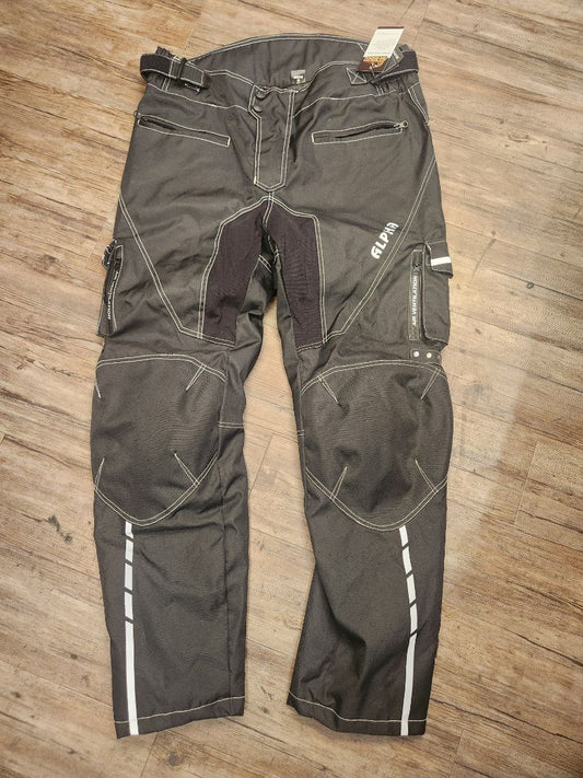 ALPHA CYCLE GEAR Riding Textile PANTS, 38
