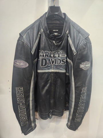 HARLEY DAVIDSON Cafe Racer Leather JACKET, 3XL