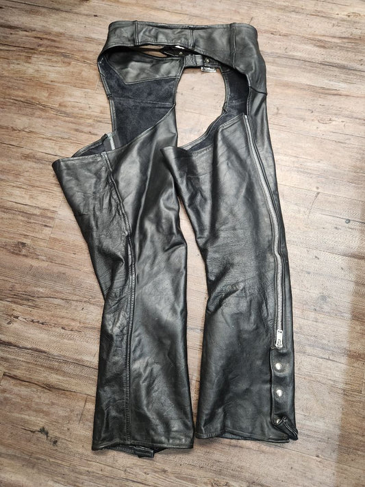 UNBRANDED Classic Leather CHAPS, 28
