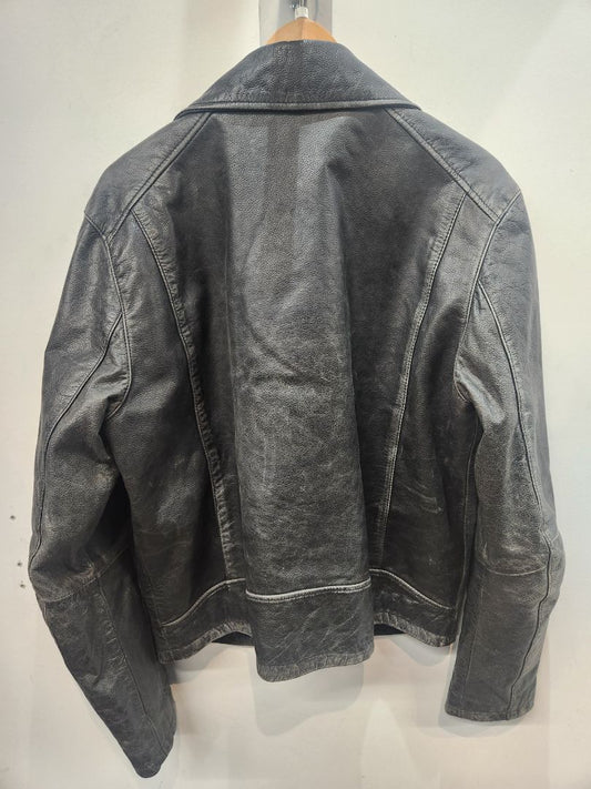 JOHNSTON Fashion Biker Leather JACKET, LRG