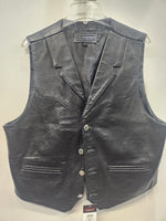 ROPER Western Leather VEST, LRG