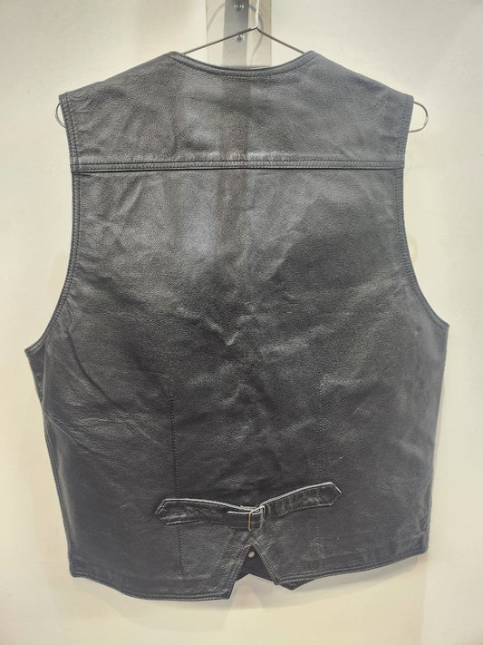 WRANGLER Gambler Leather VEST, LRG