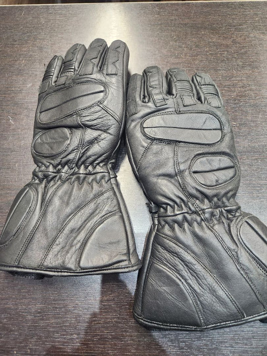 UNBRANDED Insulated Gauntlet Leather GLOVES, SM