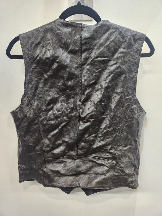 DANIER Gambler Leather VEST, MED