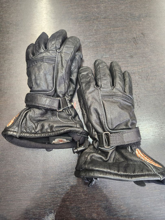 HARLEY DAVIDSON Gauntlet Leather GLOVES, SM