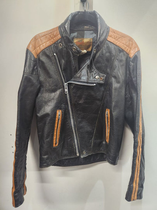 BRISTOL Euro Biker Leather JACKET, SM