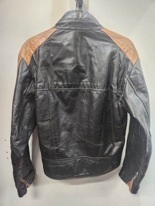 BRISTOL Euro Biker Leather JACKET, SM