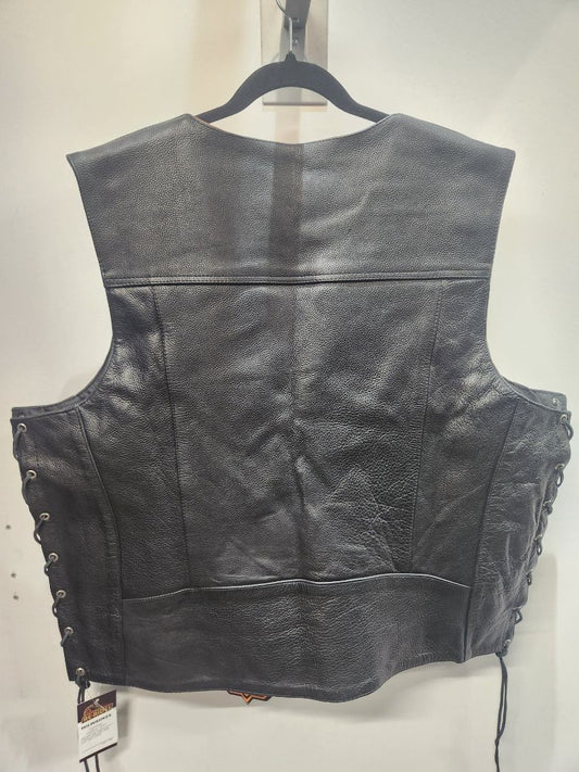 MILWAUKEE Gambler Leather VEST, XXL