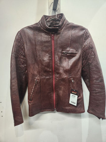 SYMAX Cafe Racer Leather JACKET, MED
