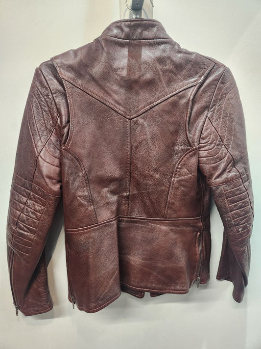 SYMAX Cafe Racer Leather JACKET, MED