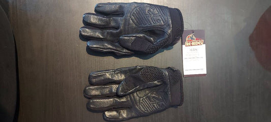 ICON Twenty-Niner Mixed Material GLOVES, MED