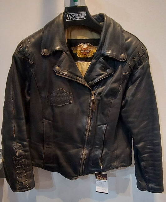 HARLEY DAVIDSON Biker Classic Leather JACKET, LRG