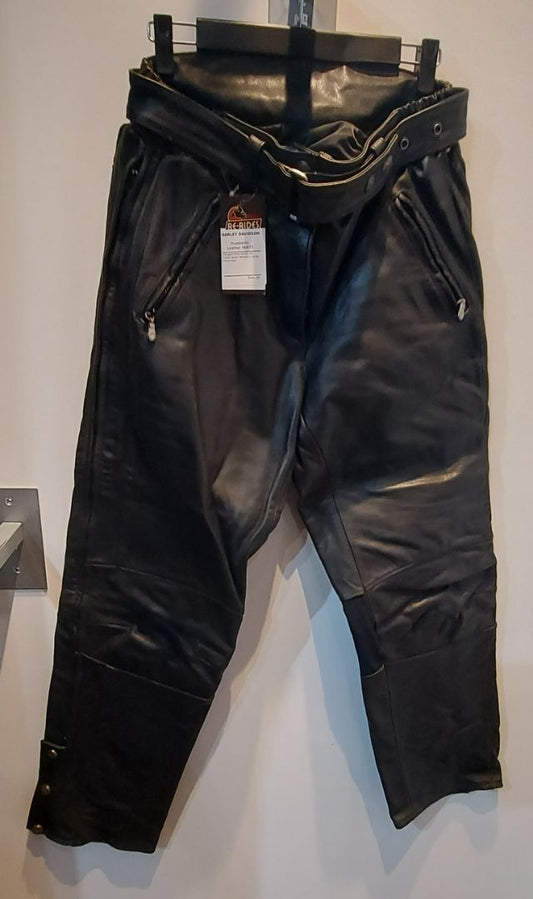 HARLEY DAVIDSON Overpants Leather PANTS, 30
