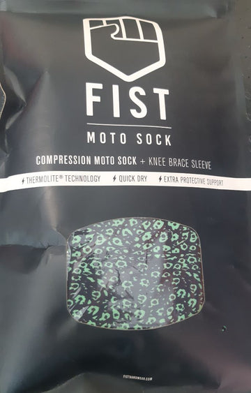 FIST Compression Thigh High Sock / Crocodile Textile ACCESSORY, SM