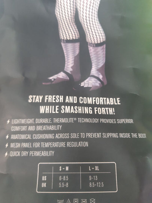 FIST Compression Thigh High Sock / Solid Black Textile ACCESSORY, SM