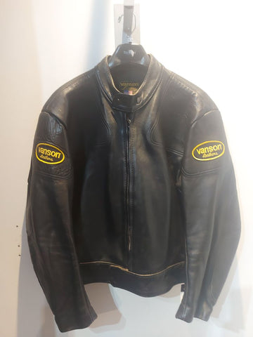 VANSON Manx Leather JACKET, XXL
