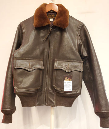 BUZZ RICKSON'S G1 Bomber Leather JACKET, SM