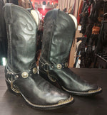 SMOKY MOUNTAIN Western Harness Leather FOOTWEAR, 38.5