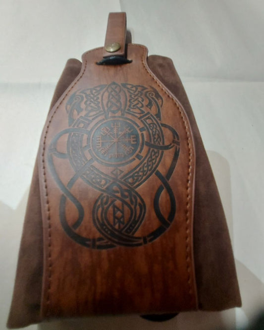 UNBRANDED Belt Pouch Vegan Leather BAGGAGE, LRG