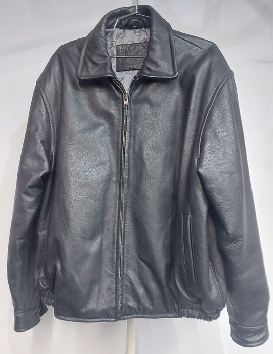 HERITAGE OF SCOTLAND Casual Leather JACKET, XL
