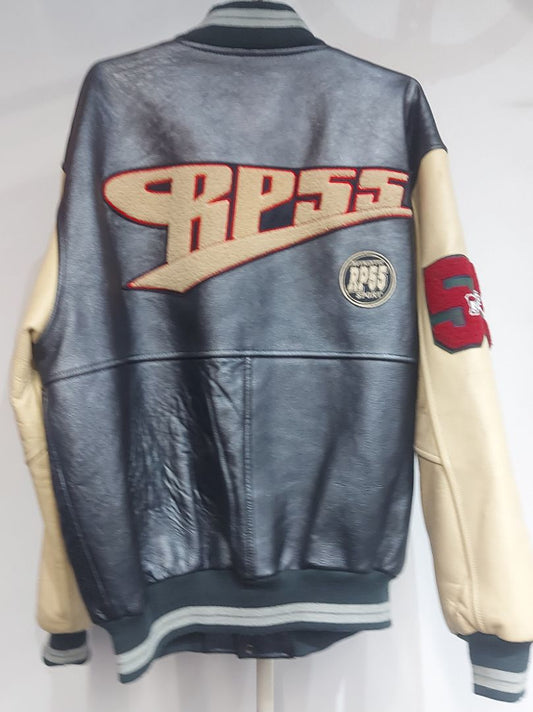 RP55 Varsity Leather JACKET, XL
