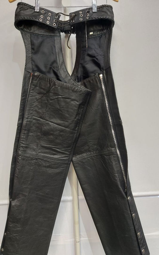 UNBRANDED Classic + Braid Leather CHAPS, 20